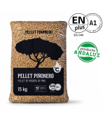 Palé de 42 Sacos de Pellet Premium Piñonero (15 kg) – Certificación ENplus A1 - Imagen 2